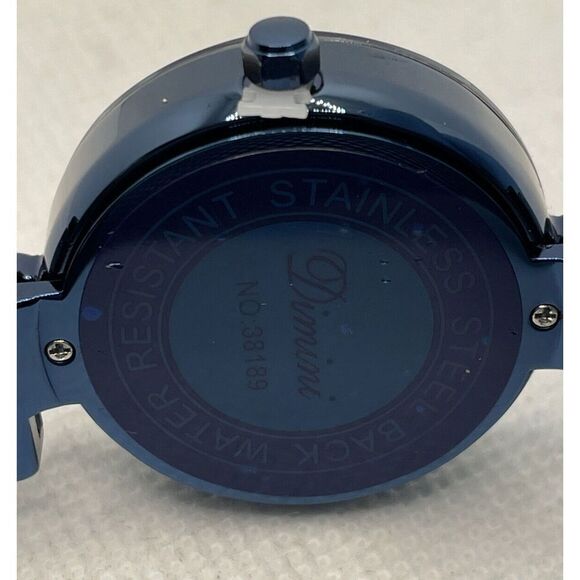 RORIOS Fashion AA-BT002 Women Blue Stainless Steel Analog Dial Quartz Watch YR60 - Picture 10 of 10